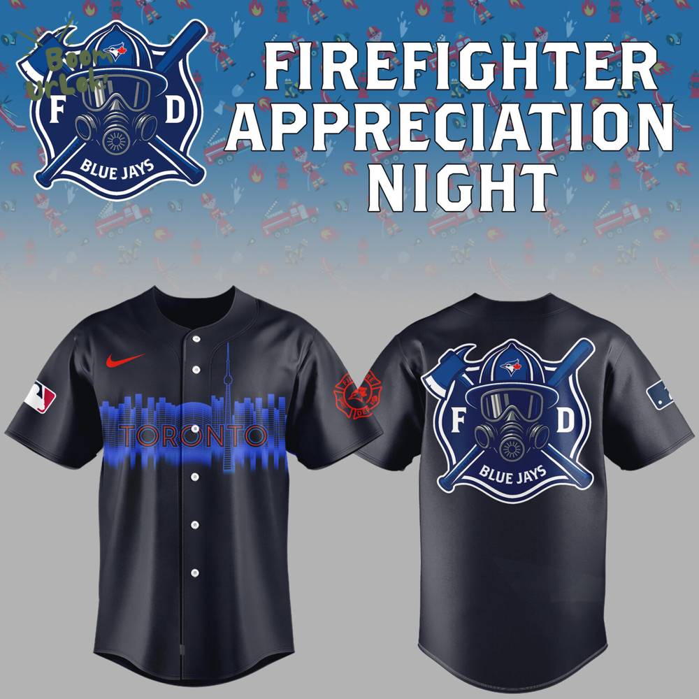Blue Jays x Firefighter Appreciation Night Jersey Blue Jays x Firefighter Appreciation Night Jersey