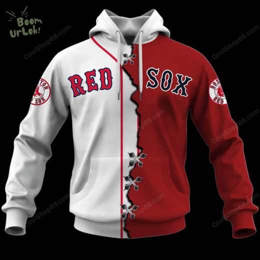 Boston Red Sox MLB Mix Style Hoodie