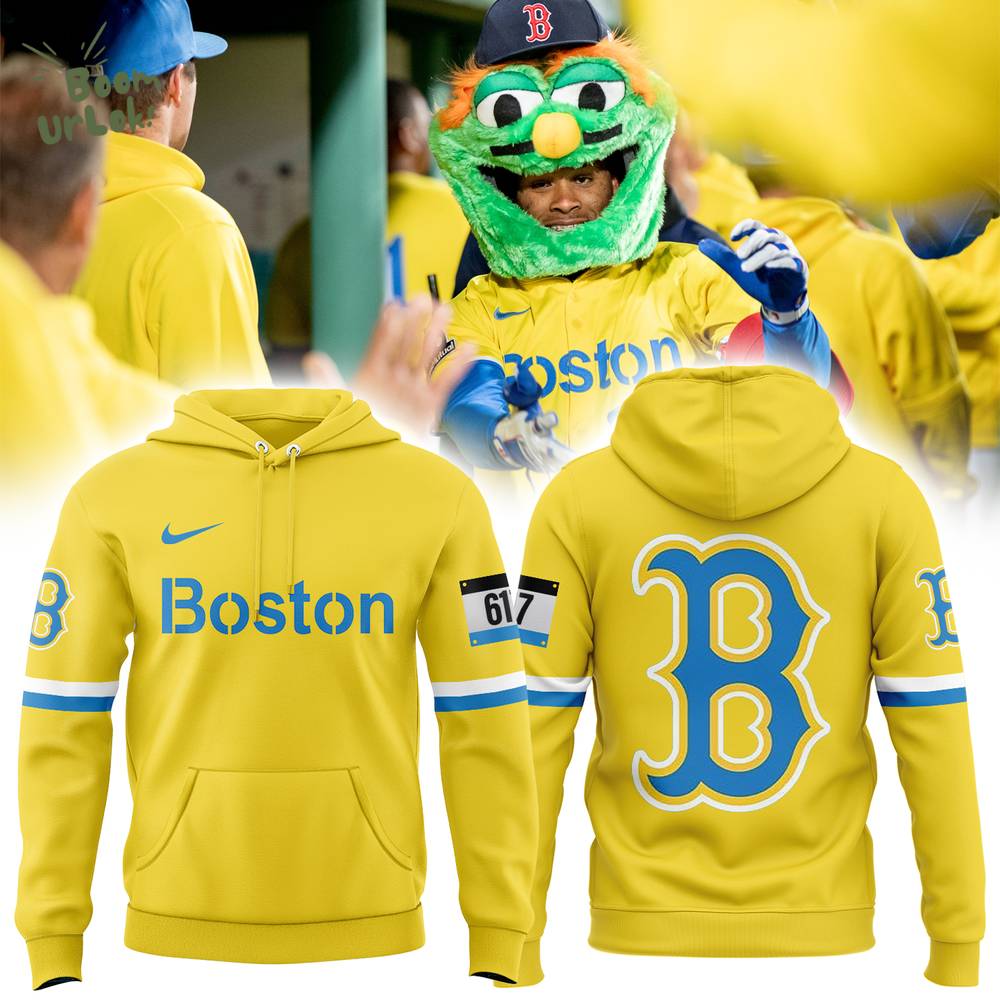 Boston Red Sox Nike Yellow Hoodie – 2025 Edition Boston Red Sox Nike Yellow Hoodie – 2025 Edition