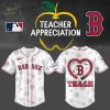 Houston Astros TEACHER White Baseball Jersey