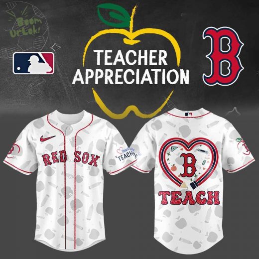 Boston Red Sox Teacher Appreciation Baseball Jersey
