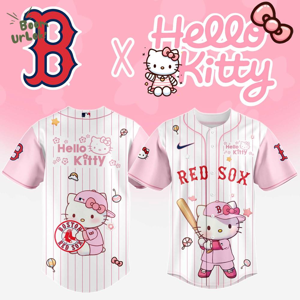 Boston Red Sox x Hello Kitty Night 2025 Baseball Jersey Editions Limited Boston Red Sox x Hello Kitty Night 2025 Baseball Jersey Editions Limited