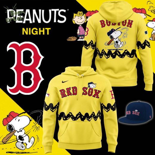 Boston Red Sox x Peanuts Night Hoodie