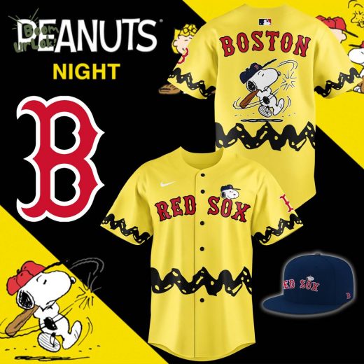 Boston Red Sox x Peanuts Night Jersey