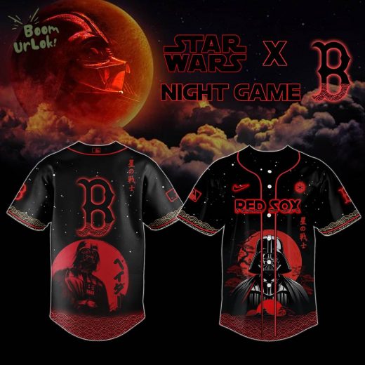 Boston Red Sox x Star Wars Night Game Limited Edition Baseball Jersey