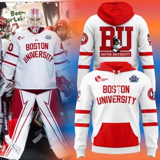 Boston University Men’s Hockey 2025 NCAA Men’s Frozen Four Hoodie