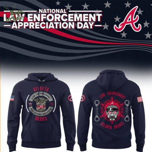 Braves x Low Enforcement Appreciation Day 2025 Hoodie