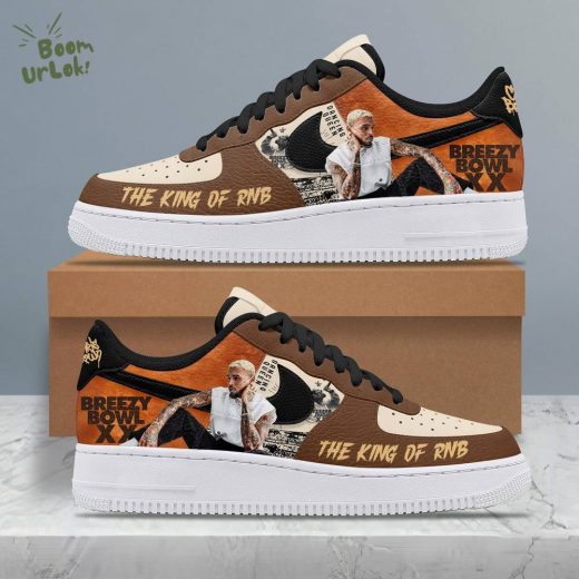 Breezy Bowl The King Of RNB PREMIUM AF1 SNEAKER