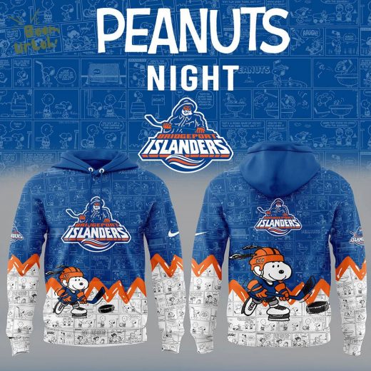 Bridgeport Islanders 75th Anniversary of Peanuts Hoodie