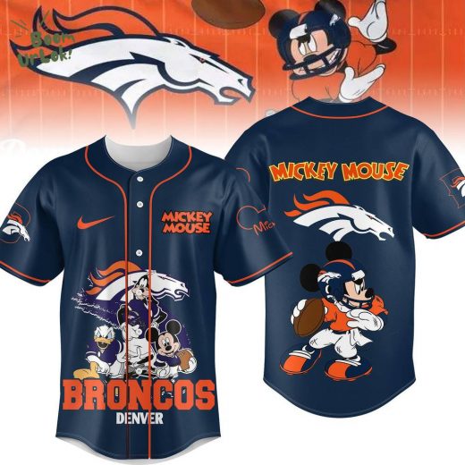 Broncos Denver x Micky Mouse Baseball JERSEY