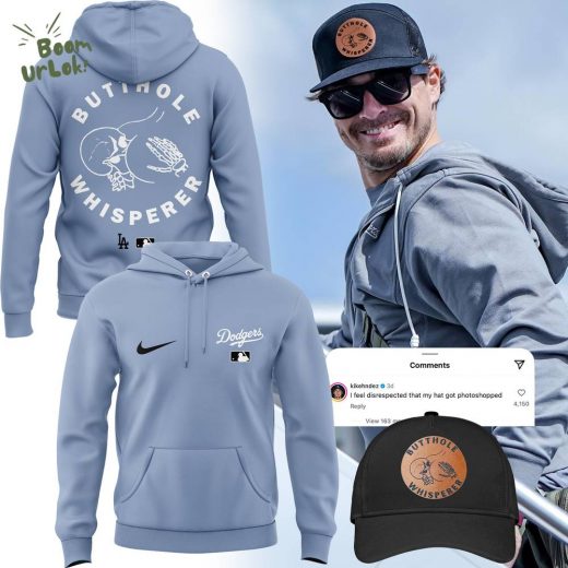 Butthole Whisperer LA Dodgers – Special Outfit Hoodie.