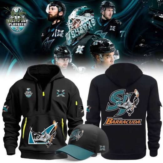 Calder Cup Playoffs 2025 Quater Zip Hoodie