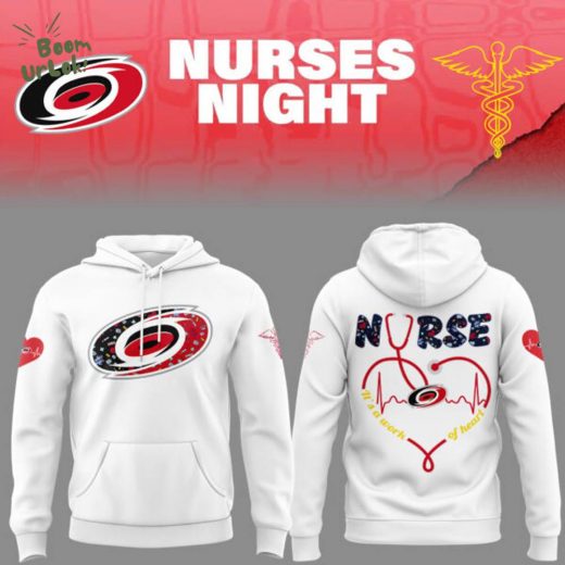 Carolina Hurricanes Nurses Night 2025 Hoodie