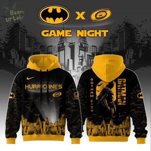 Carolina Hurricanes x DC Batman Game Night Special Edition Hoodie
