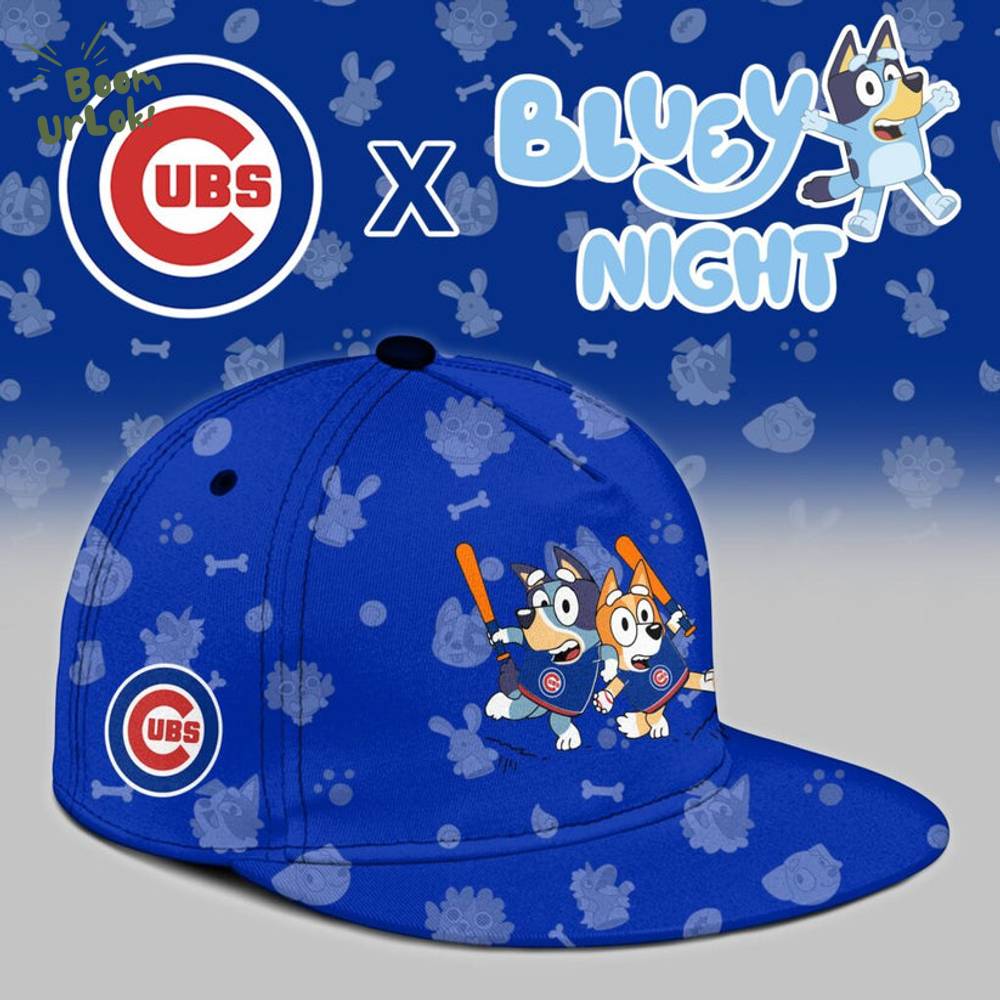 Chicago Cubs 2025 Bluey Night Limited Baseball Jersey Chicago Cubs 2025 Bluey Night Limited Baseball Jersey