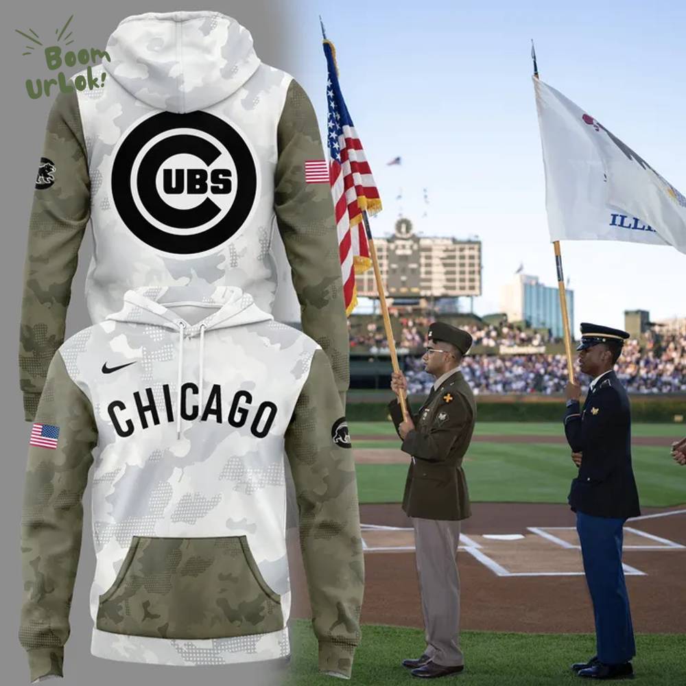 Chicago Cubs Armed Forces Day MLB Hoodie 2025 Chicago Cubs Armed Forces Day MLB Hoodie 2025