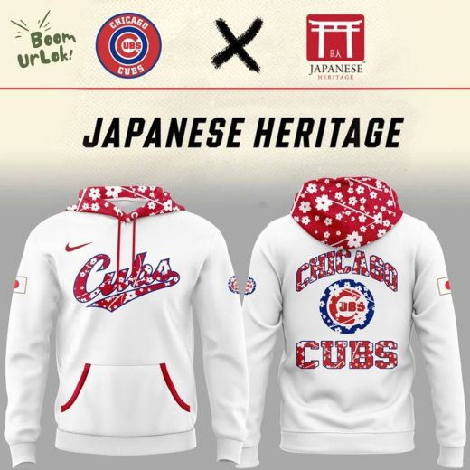 Chicago Cubs Japanese Heritage Hoodie – Special Edition
