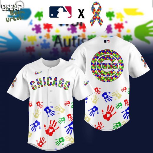 Chicago Cubs MLB Autism Awareness Special Edition 2025 baseball Jersey