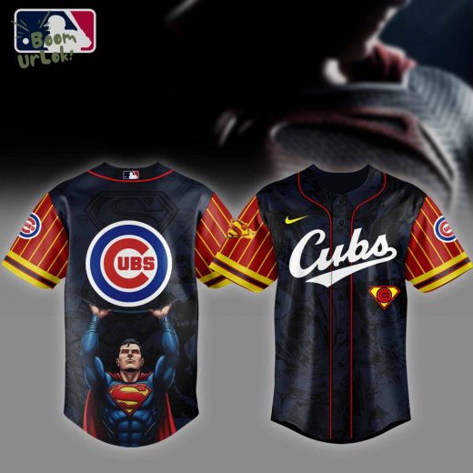 Chicago Cubs MLB x Superman Baseball Jersey Editions Limited 2025