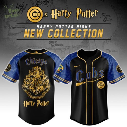 Chicago Cubs x Harry Potter Night Baseball Jersey Editions Limited