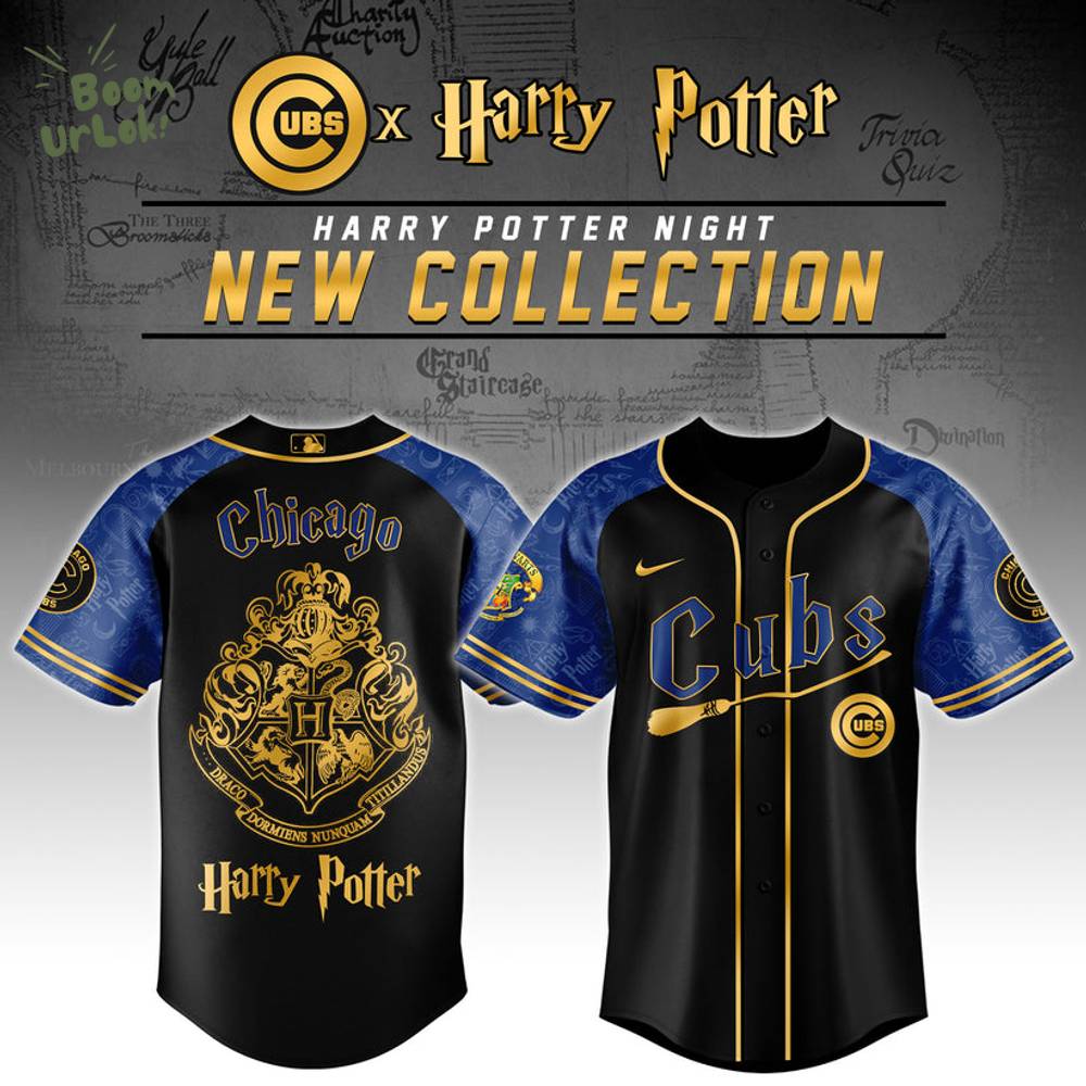 Chicago Cubs x Harry Potter Night Baseball Jersey Editions Limited Chicago Cubs x Harry Potter Night Baseball Jersey Editions Limited