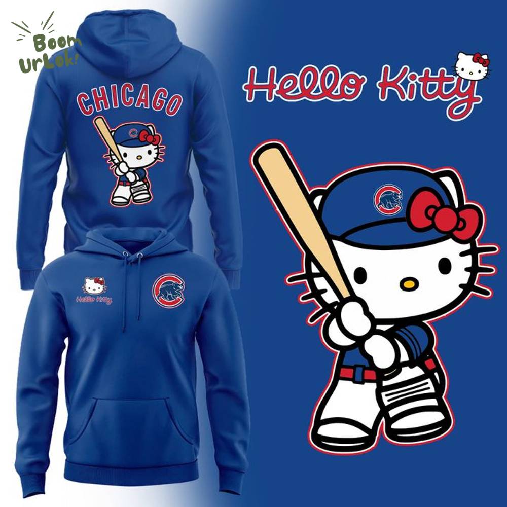 Chicago Cubs x Hello Kitty Hoodie Special Edition Chicago Cubs x Hello Kitty Hoodie Special Edition