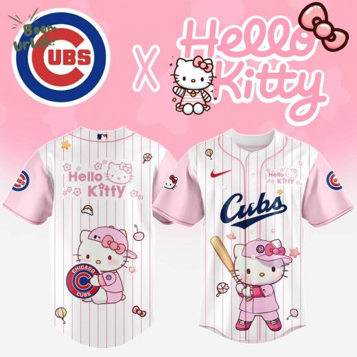 Chicago Cubs x Hello Kitty Night 2025 Baseball Jersey Editions Limited