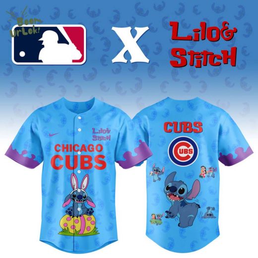 Chicago Cubs x Lilo and Stitch 2025 Limited Baseball Jersey