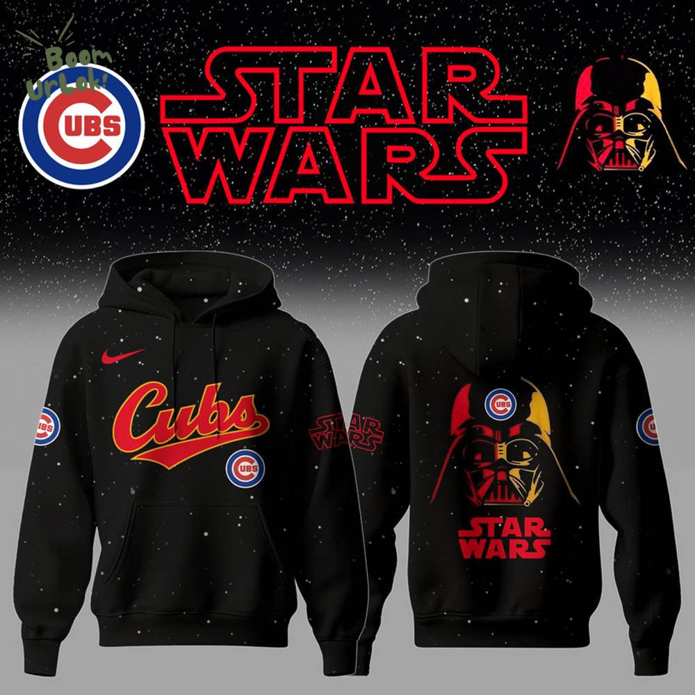 Chicago Cubs x Stars Wars Night Hoodie Editions Limited Chicago Cubs x Stars Wars Night Hoodie Editions Limited