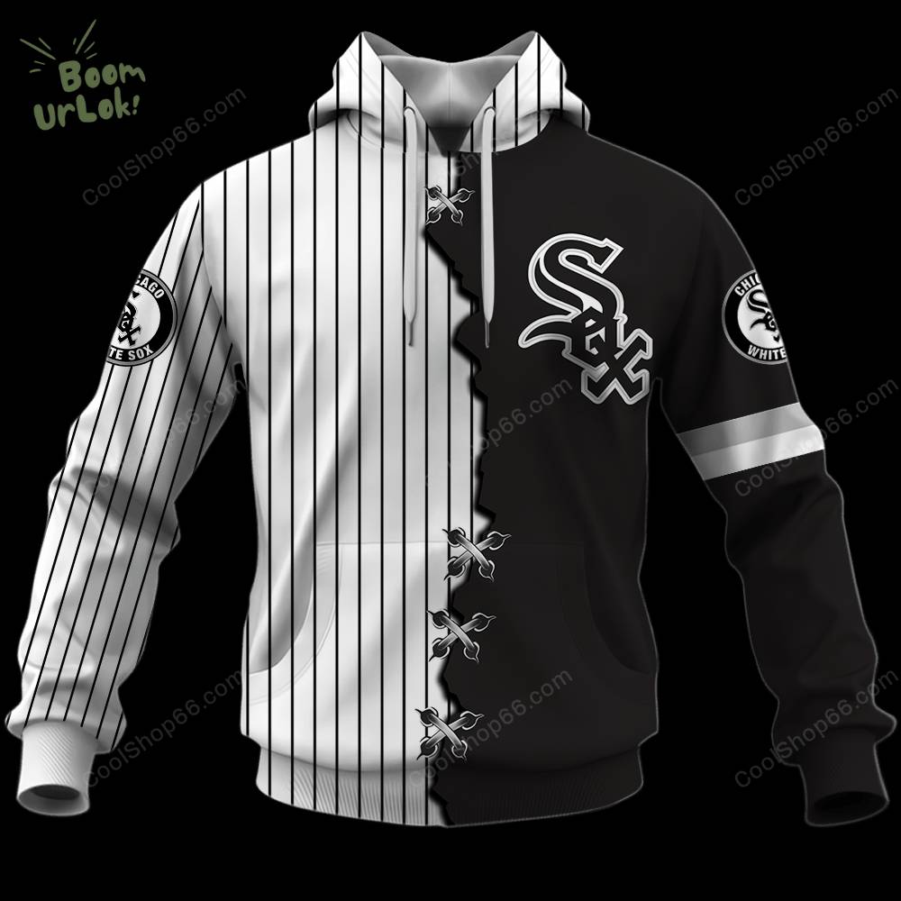 Chicago White Sox MLB Mix Style Hoodie Chicago White Sox MLB Mix Style Hoodie