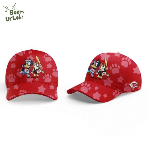 Cincinnati Reds Bluey and Bingo Hoodie
