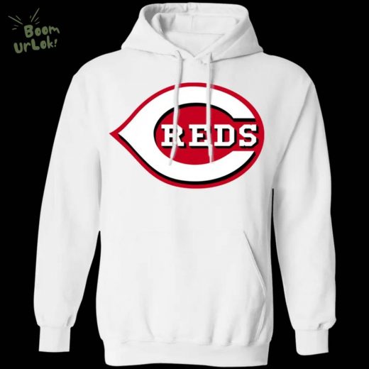 Cincinnati Reds Logo White Hoodie