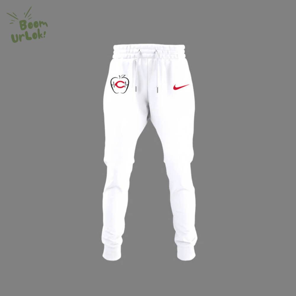 Cincinnati Reds TEACHER White Baseball Jersey Combo Cincinnati Reds TEACHER White Baseball Jersey Combo