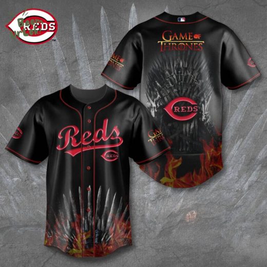 Cincinnati Reds x Game of Thrones Baseball Jersey