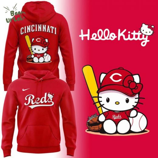 Cincinnati Reds x Hello Kitty Hoodie – Special Edition