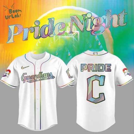 Cleveland Guardians LGBTQ Pride Night 2025 Jersey Flat Cap Set