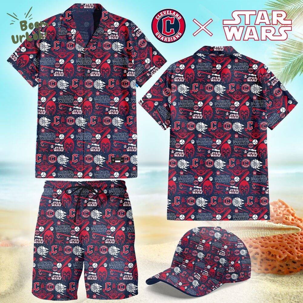 Cleveland Guardians x Star Wars Hawaiian Shirt Cleveland Guardians x Star Wars Hawaiian Shirt