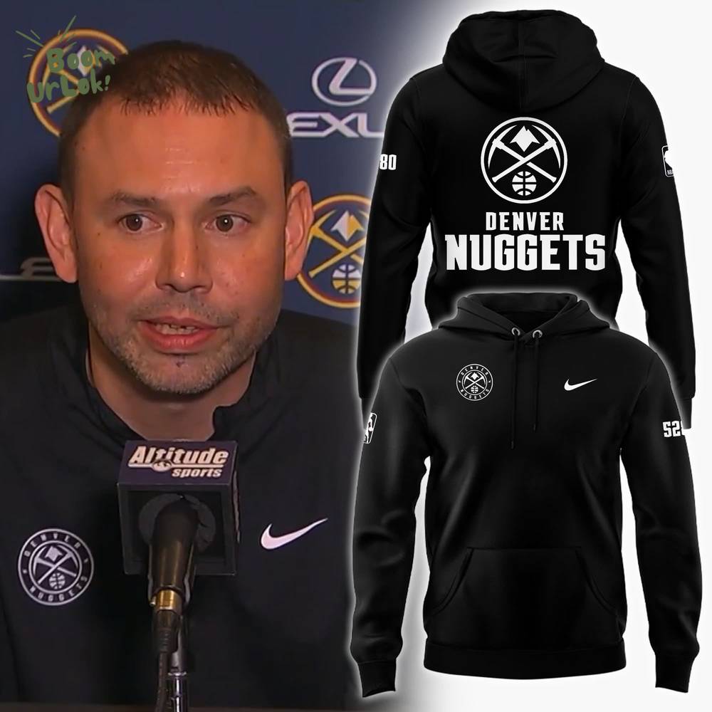 Coach David Adelman Denver Nuggets Hoodie Coach David Adelman Denver Nuggets Hoodie