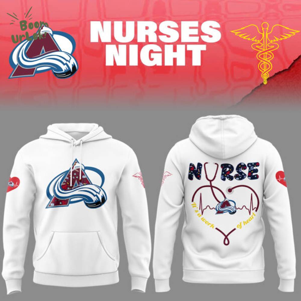 Colorado Avalanche Nurses Night 2025 Hoodie Colorado Avalanche Nurses Night 2025 Hoodie