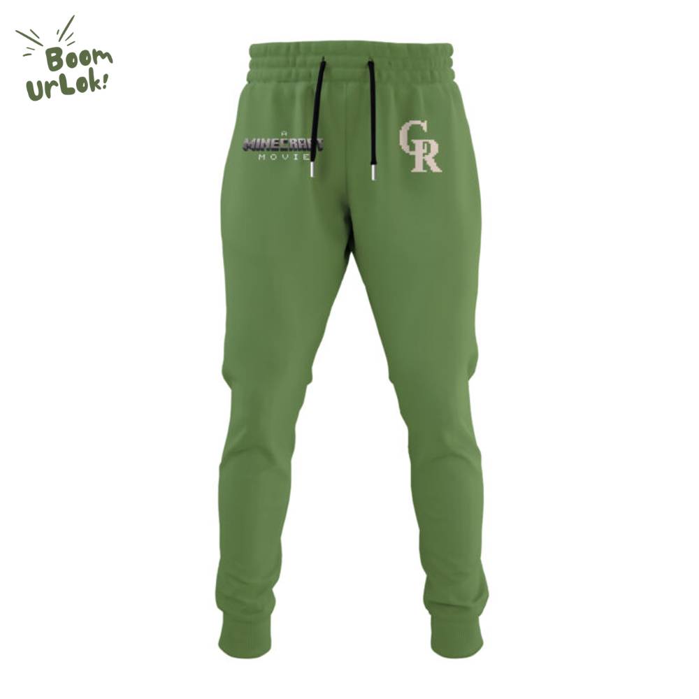 Colorado Rockies MLB x A MINECRAFT MOVIE Night Hoodie Editions Limited Colorado Rockies MLB x A MINECRAFT MOVIE Night Hoodie Editions Limited