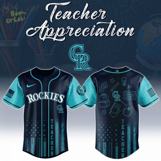 Colorado Rockies MLB x Teacher Appreciation Day Jersey Editions Limited 2025