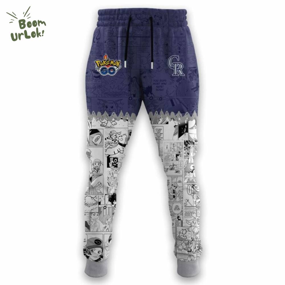 Colorado Rockies x Pokémon Go Hoodie Editions Limited Colorado Rockies x Pokémon Go Hoodie Editions Limited