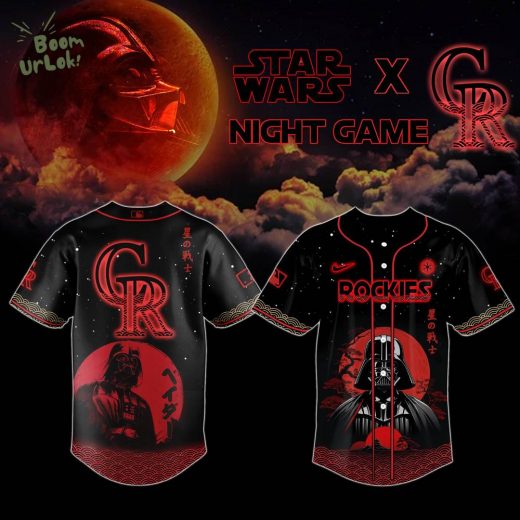 Colorado Rockies x Star Wars Night Game Limited Edition Baseball Jersey