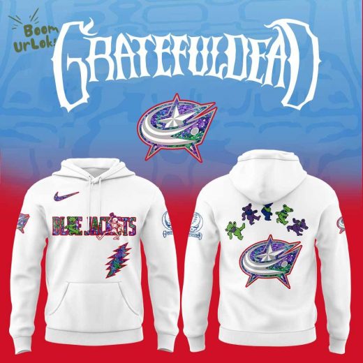 Columbus Blue Jackets Grateful Dead Night Hoodie Special Design
