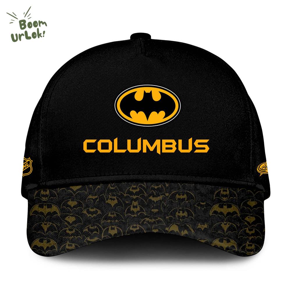 Columbus Blue Jackets x DC Batman Game Night Special Edition Hoodie Columbus Blue Jackets x DC Batman Game Night Special Edition Hoodie
