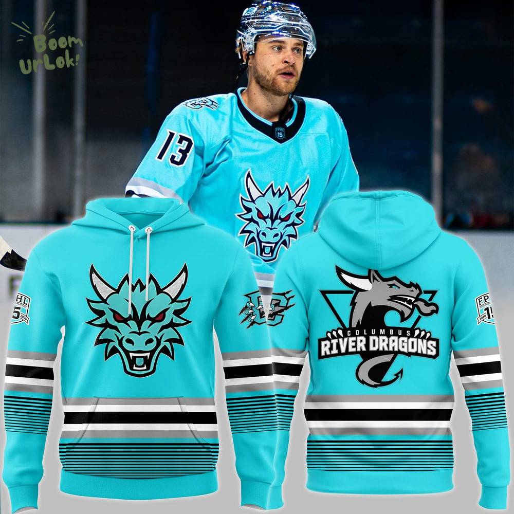 Columbus River Dragons Hoodie 2025 Columbus River Dragons Hoodie 2025