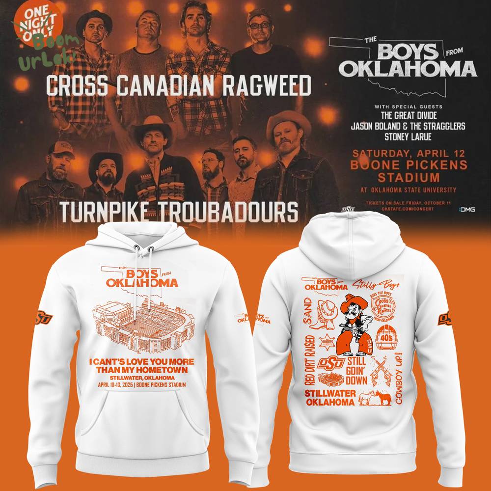 Cowboys Limited The Boys From Oklahoma Hoodie 2025 Cowboys Limited The Boys From Oklahoma Hoodie 2025