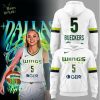 Dallas Wings Limited Edition Paige Bueckers 2025 Heritage Black Hoodie