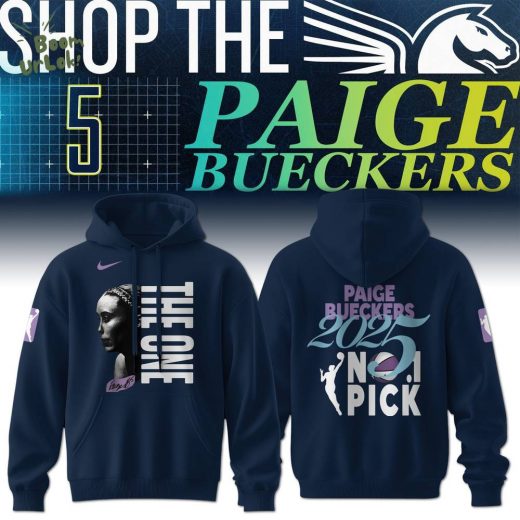 Dallas Wings Limited Edition The One Paige Bueckers 2025 Heritage Hoodie