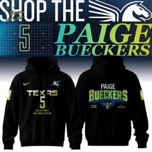 Dallas Wings Nike Rebel Edition Paige Bueckers 2025 Heritage Hoodie